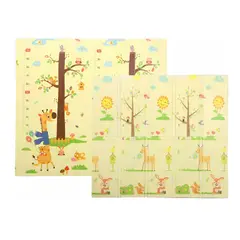 GENERICO - Alfombra Antigolpes Para Niños Bebes Plegable 180*120cm