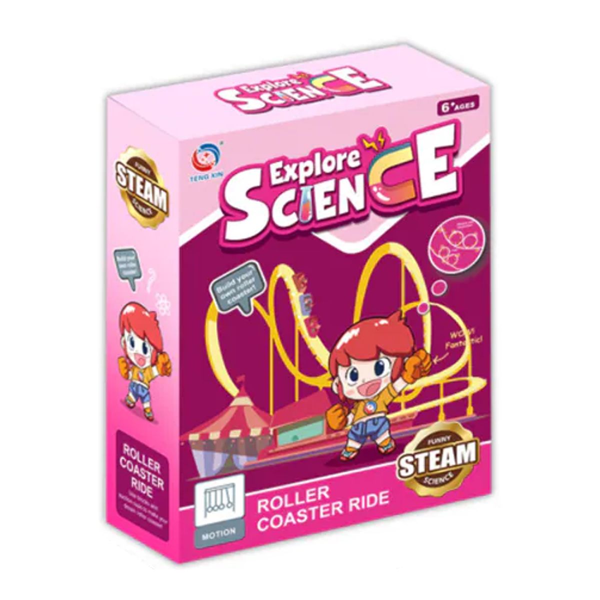 GENERICO - Juguete de Ciencia Física Para Niños Montaña Rusa