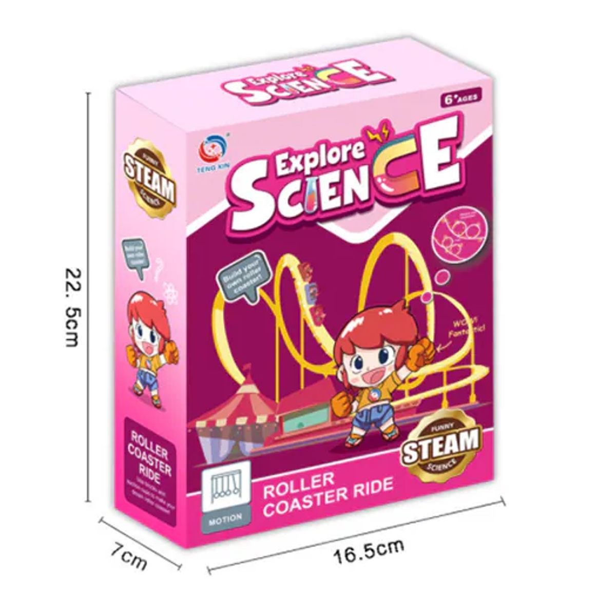 GENERICO - Juguete de Ciencia Física Para Niños Montaña Rusa