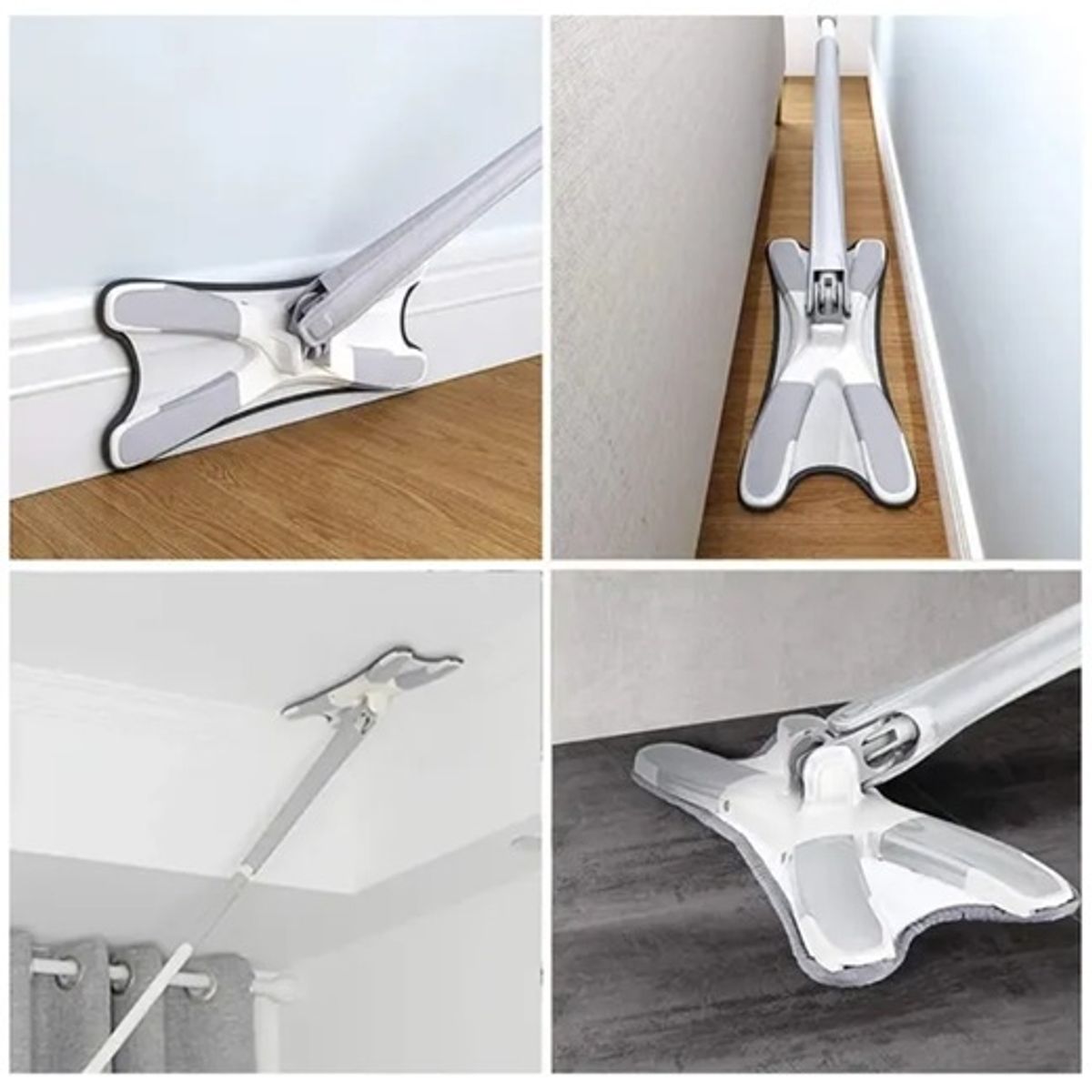 GENERICO - Mopa De Aseo Trapeador De Microfibra 360º