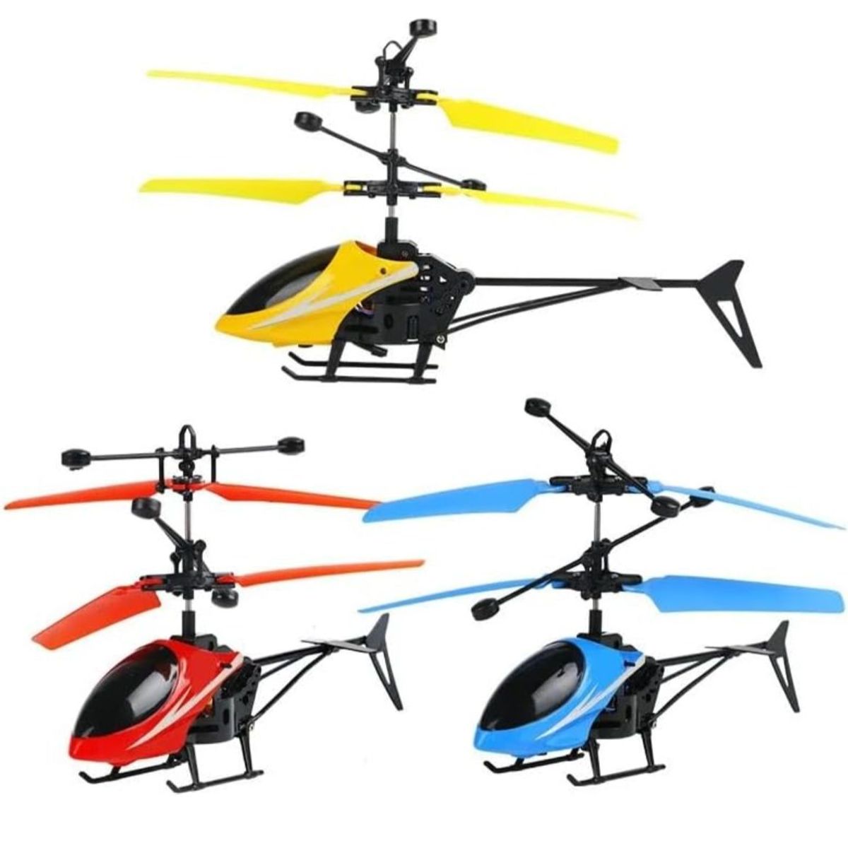 GENERICO - Helicóptero Mini Control Remoto Con Sensor En Mano ideal Para Niños