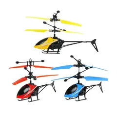 GENERICO - Helicóptero Mini Control Remoto Con Sensor En Mano ideal Para Niños