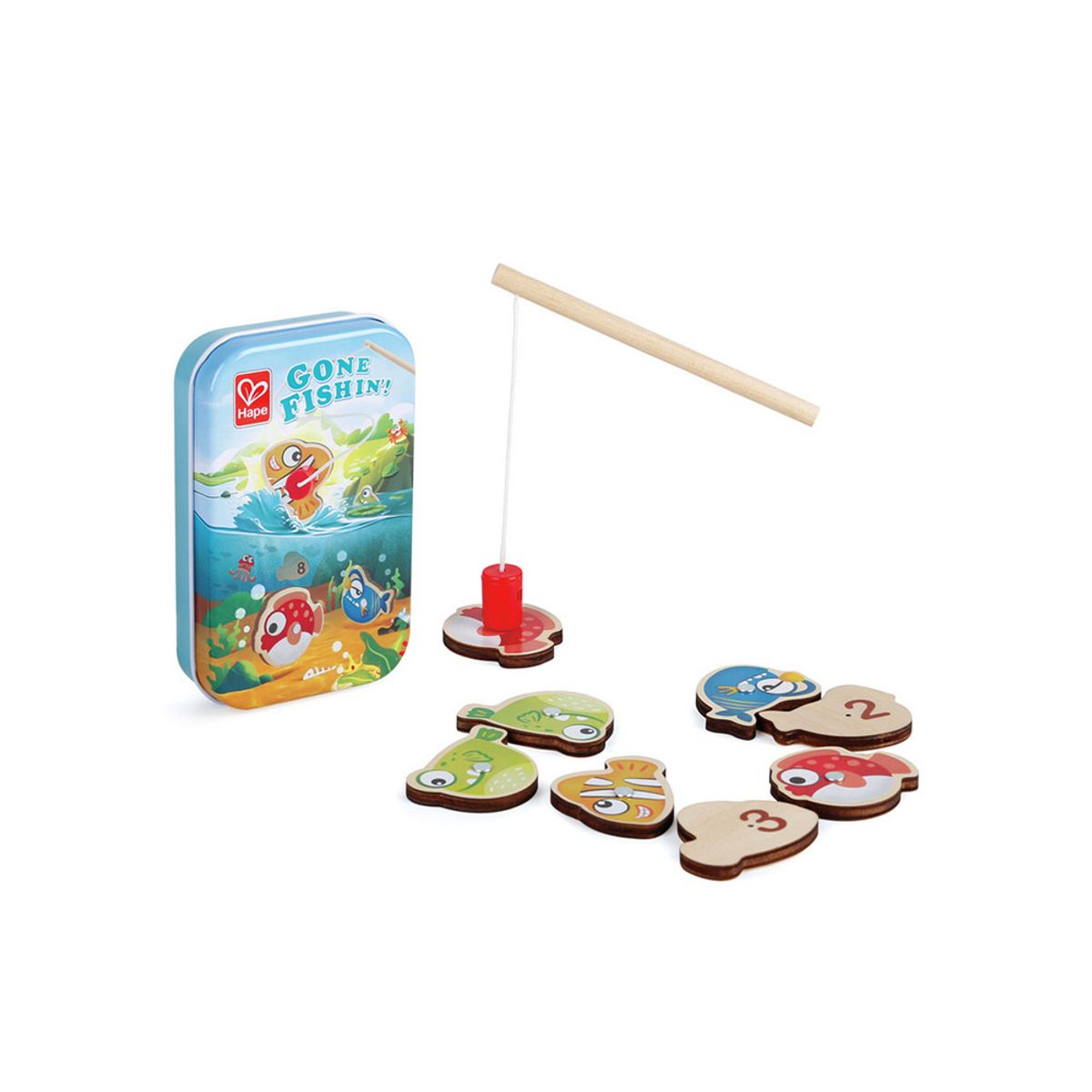 HAPE - Juego Portatil Gone Fishin Hape