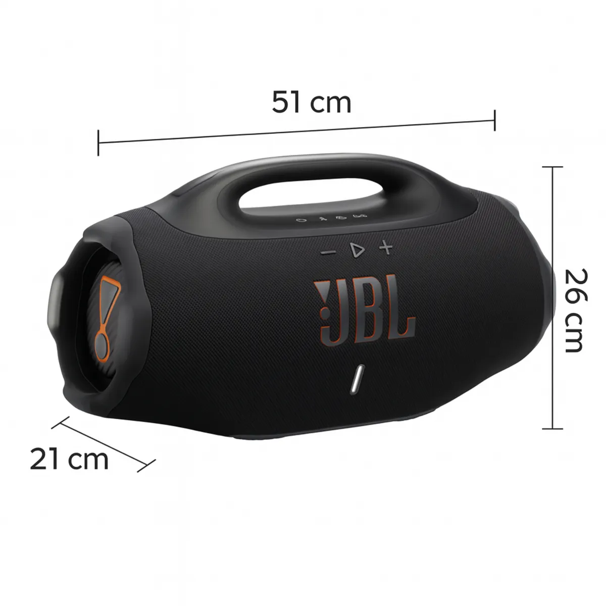 JBL - Parlante JBL Boombox 4 Tipo Bazooka Sonido Potente Negro