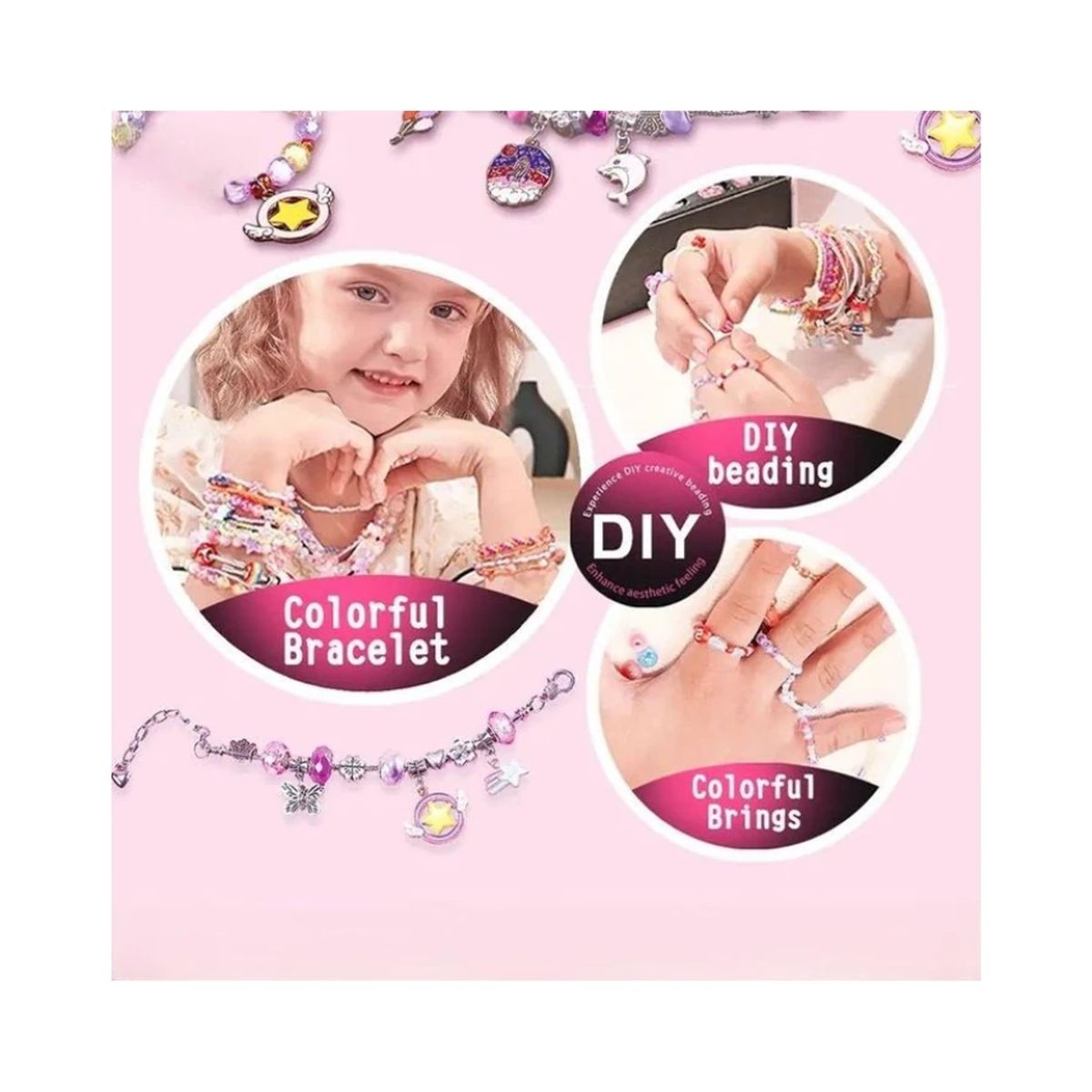 GENERICO - Juguete Set De Joyería Para Niños