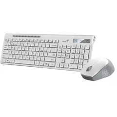 GENIUS - Teclado y Mouse Dual Wireless Bluetooth + USB 2G Copilot AI