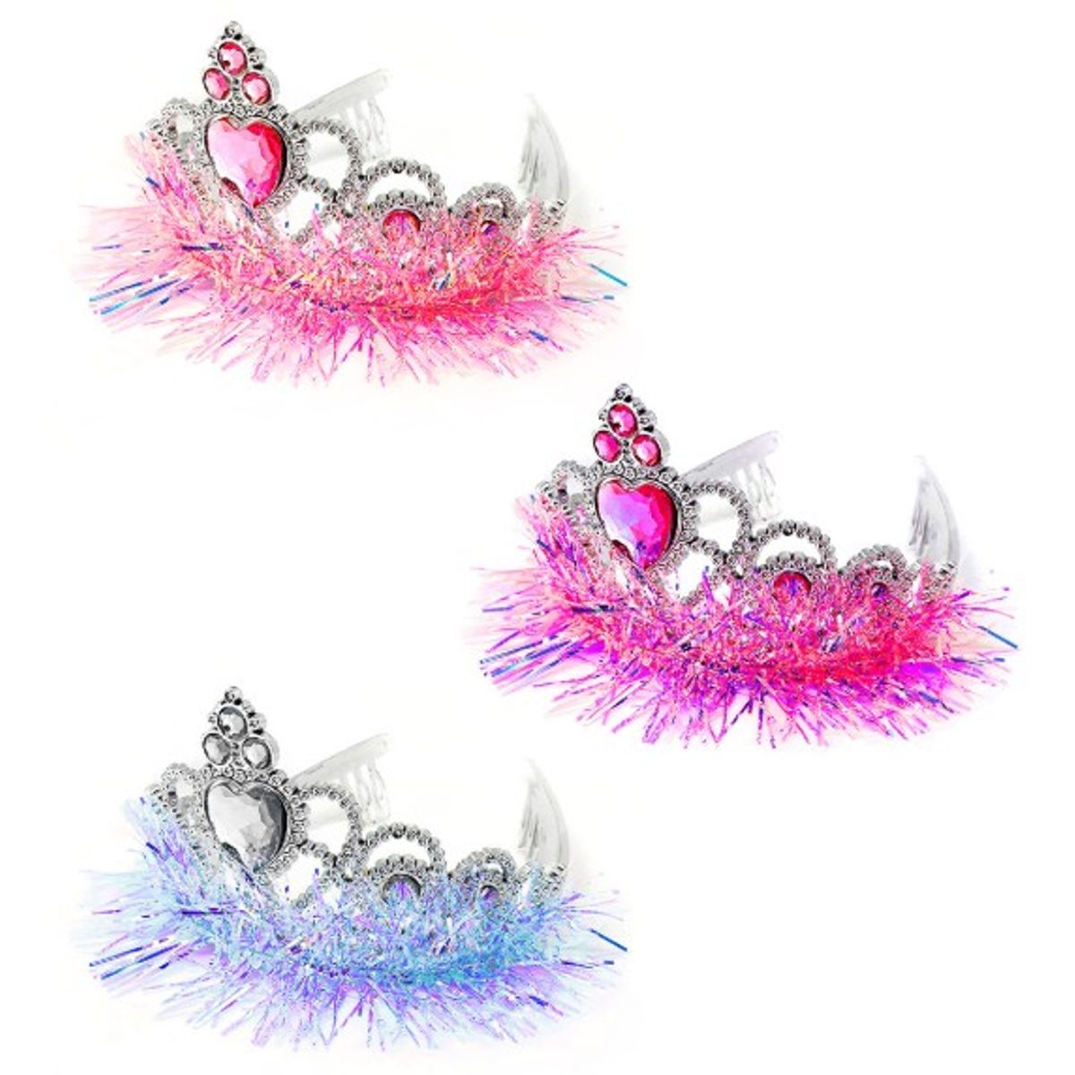 GENERICO - CORONA REINA CORAZON PELITOS X1UNI