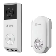 EZVIZ - Timbre Inteligente Ep3x 2k Wifi Bateria Recargable Blanco