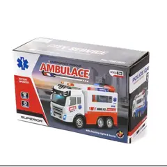 GENERICO - Camion De Policia Juguete Sonido Luces Movimiento Ideal Para Obsequiar