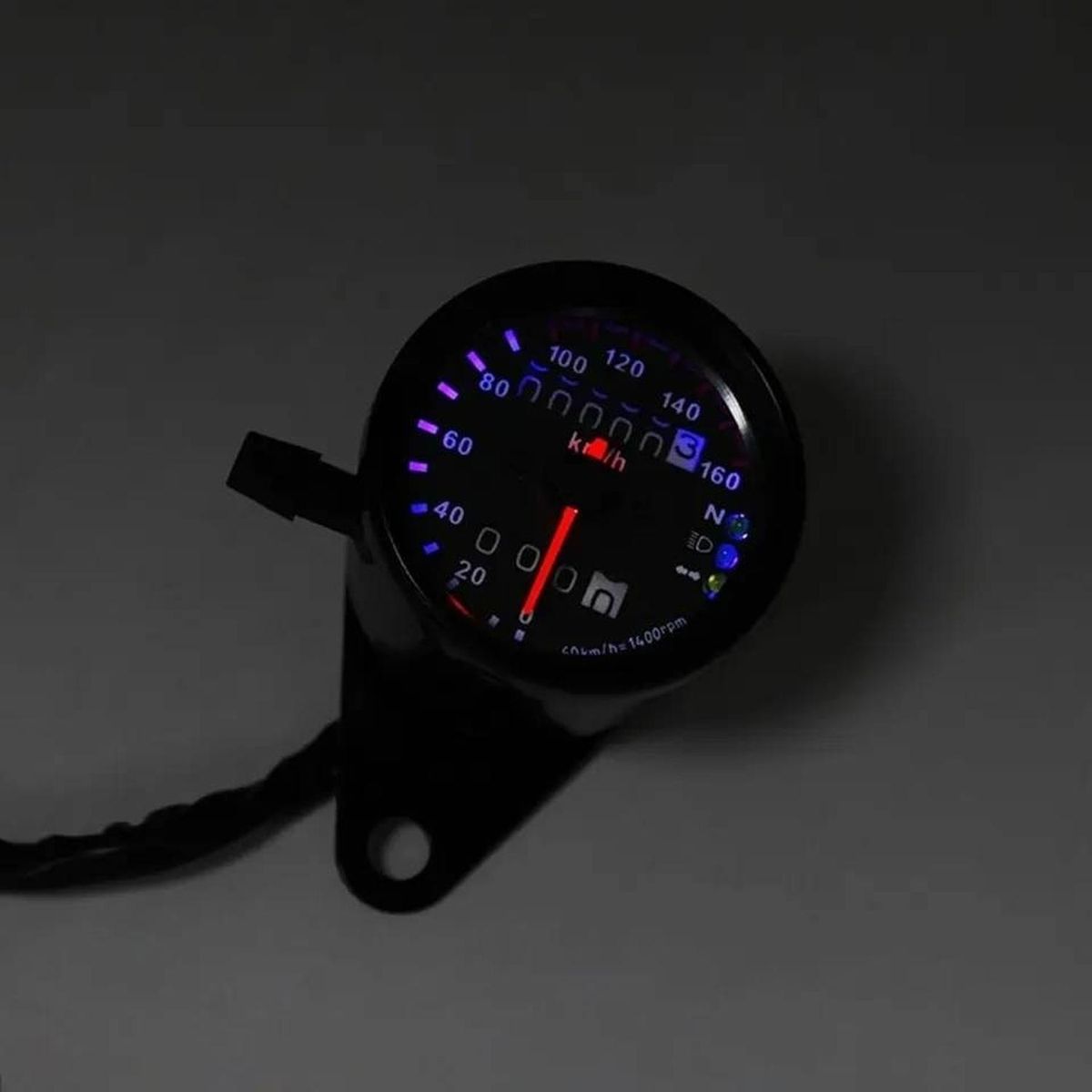 GENERICO - Velocimetro para Moto Universal Digital