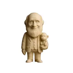 GENERICO - Figura Decoración- Charles Darwin