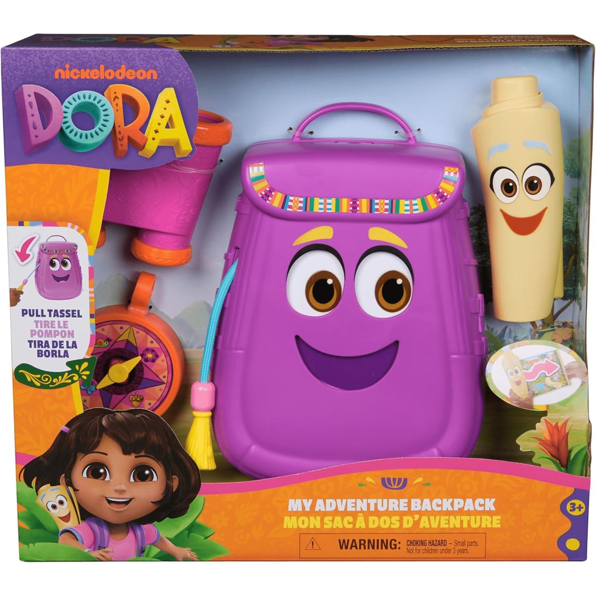 SPIN MASTER - Dora La Exploradora Mi Mochila De Aventuras Con Accesorios