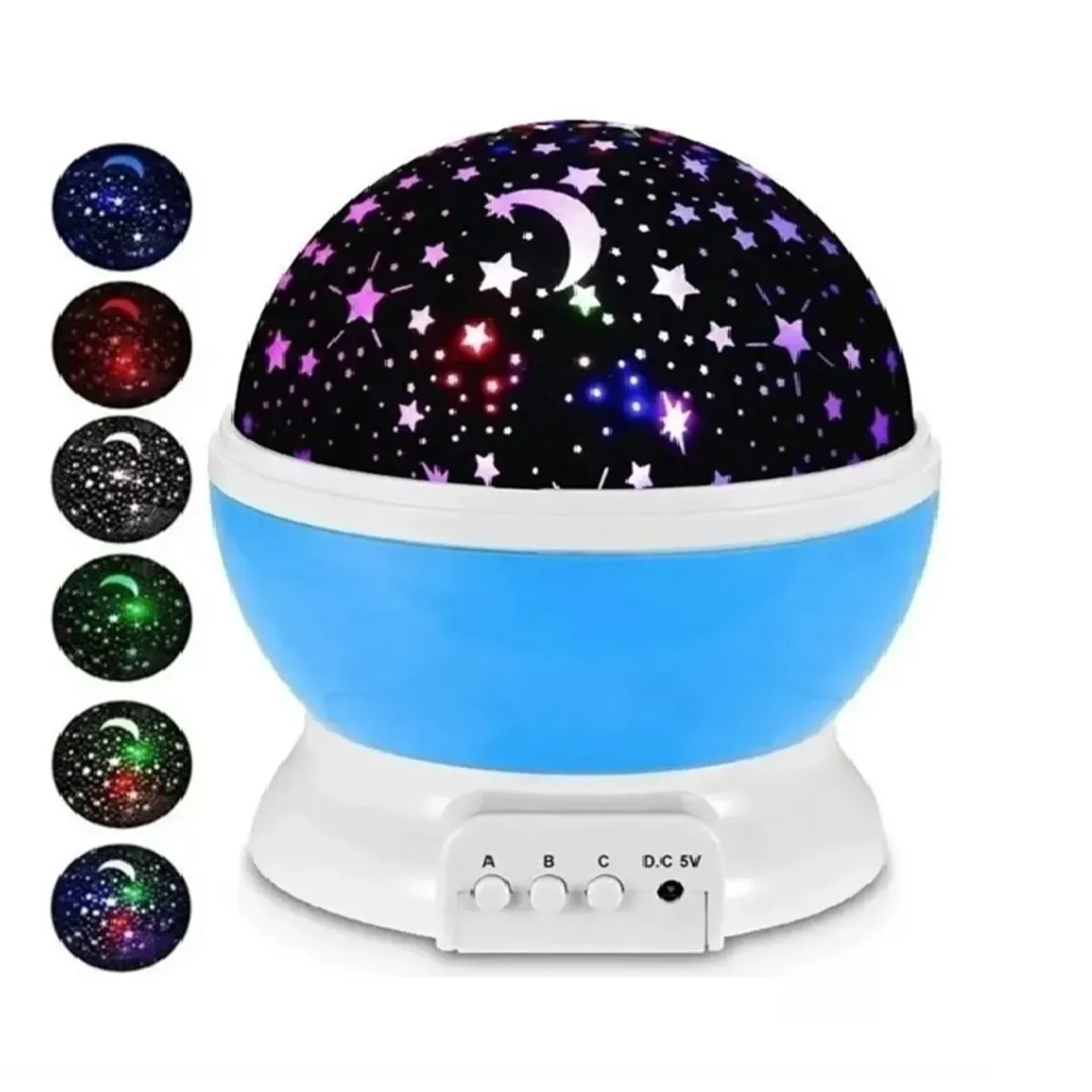 GENERICO - Espanta cucó Proyector De Estrellas lampara Luces Azul