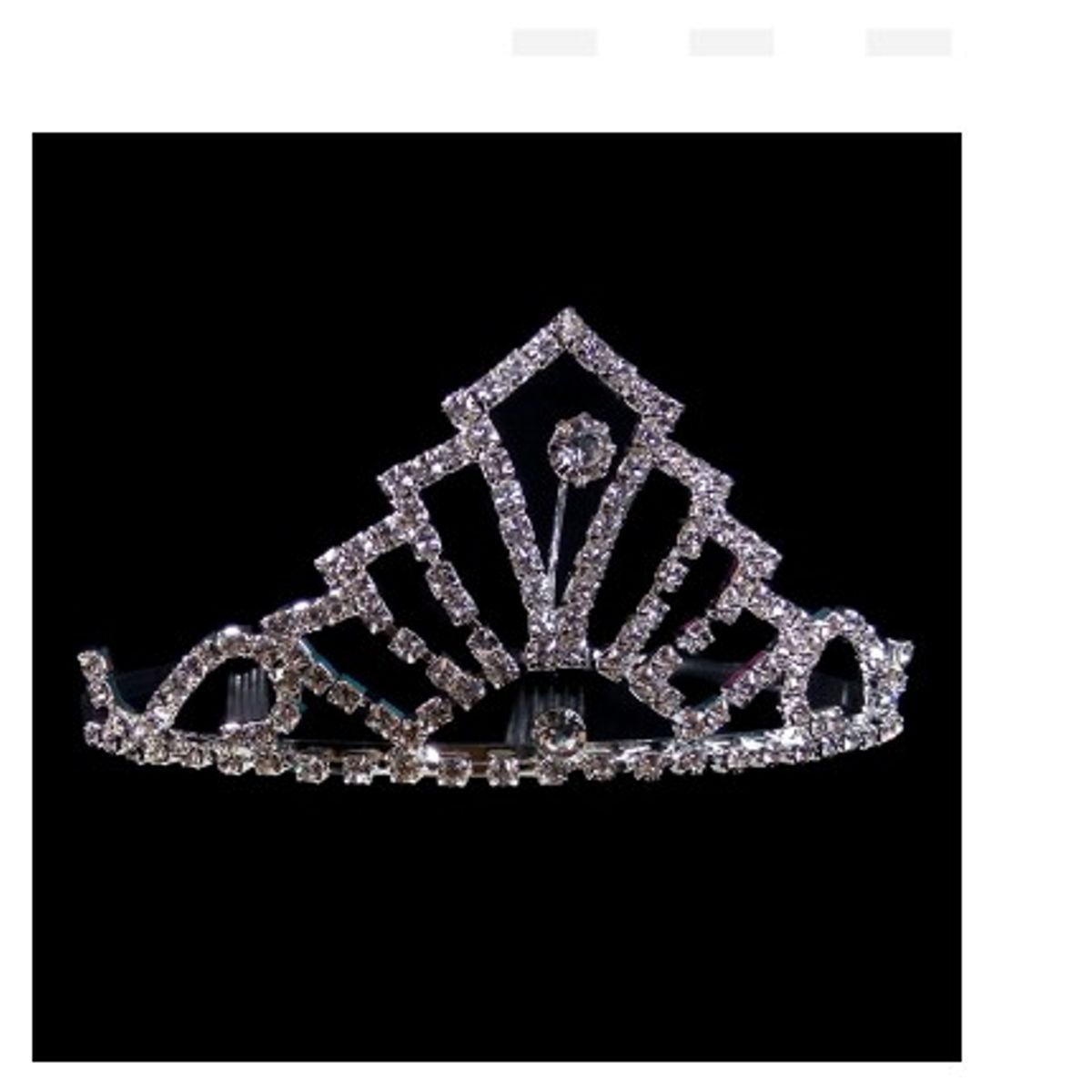 GENERICO - CORONA STRASS GRANDE PEINETA C X1 UNI