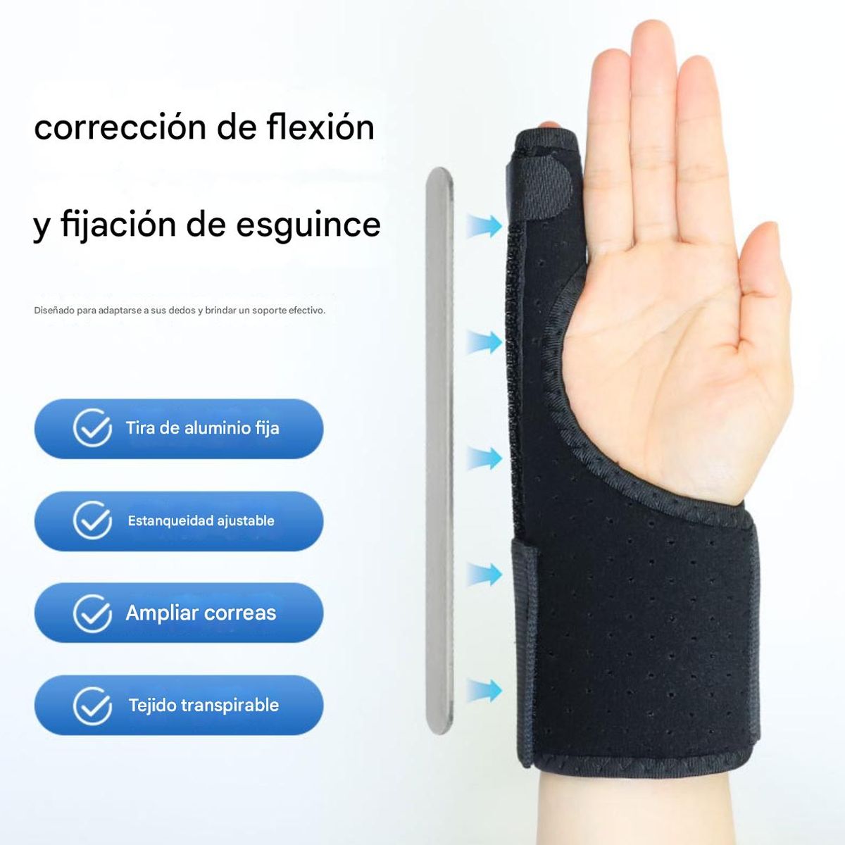ATURE - Férula De Soporte Transpirable Para El Dedo Meñique