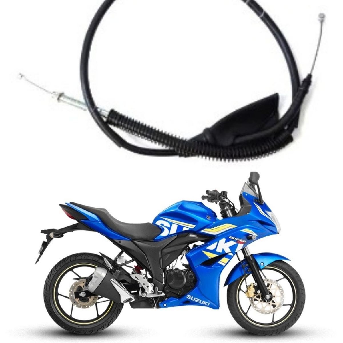 GENERICO - Piola De Embrague Moto Suzuki Gixxer 150 Sf / Di