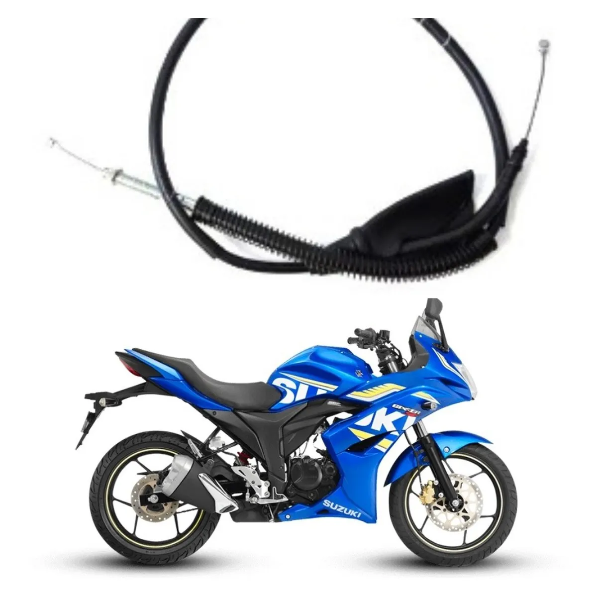 GENERICO - Piola De Embrague Moto Suzuki Gixxer 150 Sf / Di