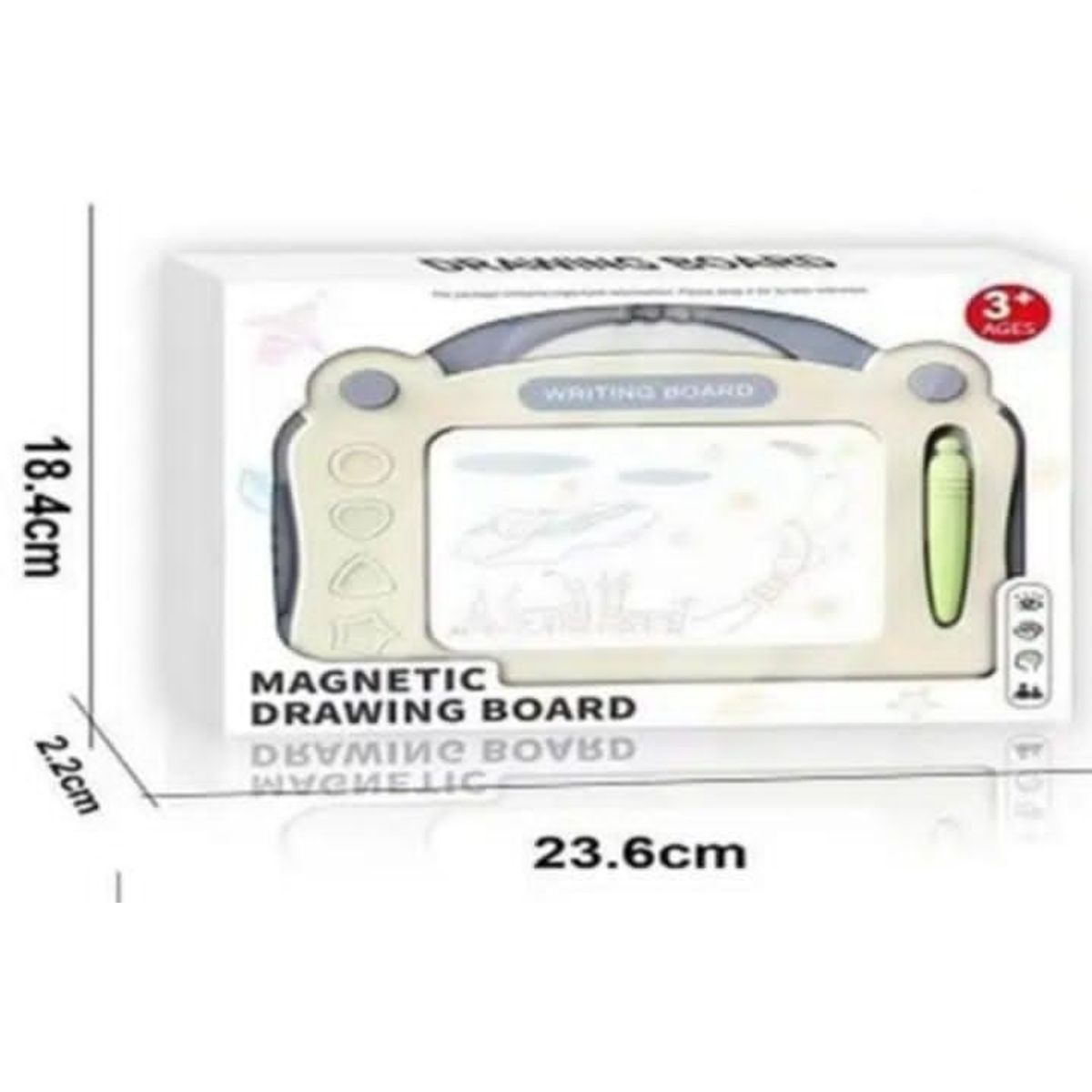 GENERICO - Pizarra Magica Magnética Borrable Para Niños 22 . 8 × 17 . 7 cm