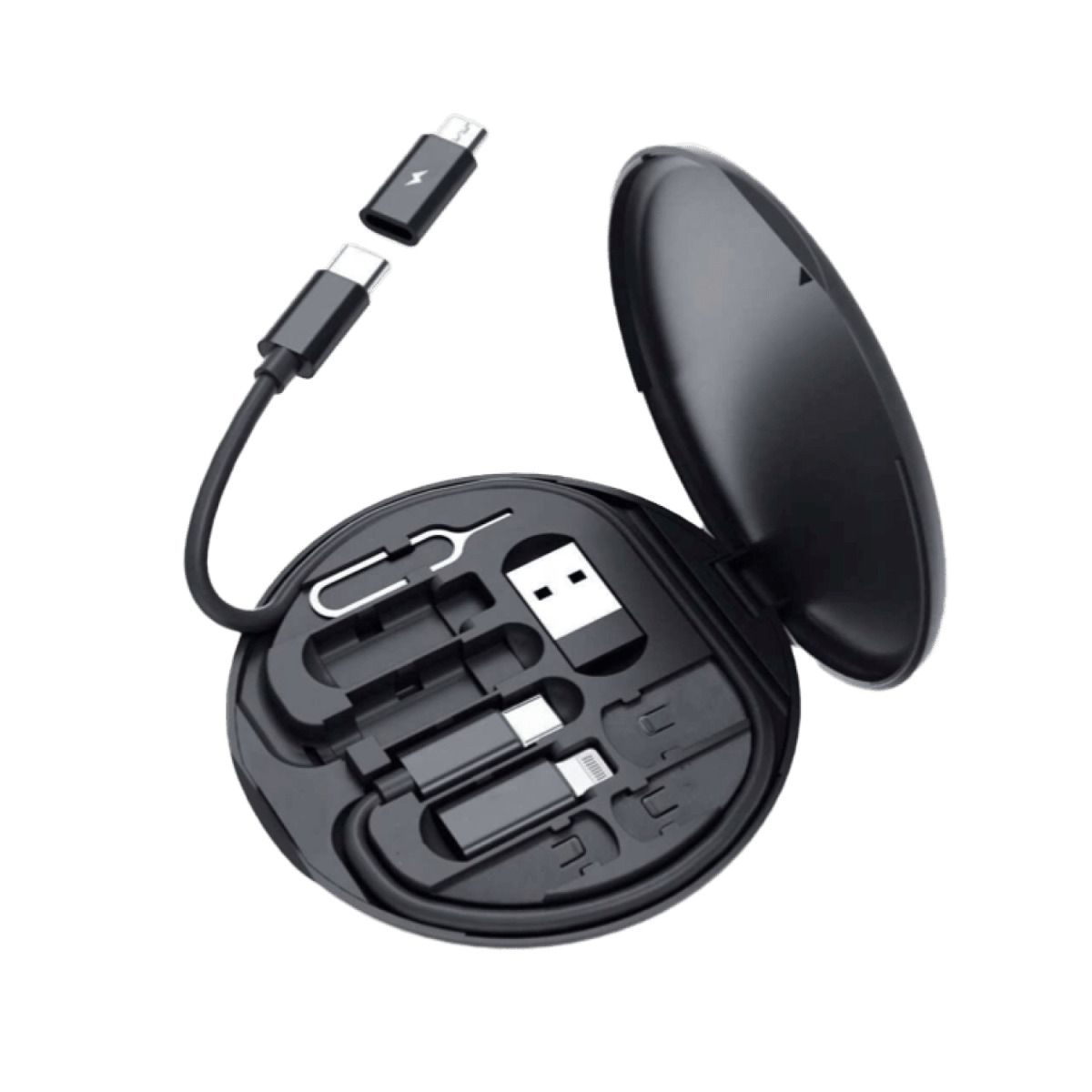 MOTOMO - CABLE DATO KIT 6EN1 3A60W MAX USB-ALIGHTNINGUSB-CMICROUSB MOTOMO CATELE46