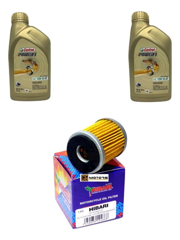 Kit Mantencion Moto Yamaha Xmax 300 2l Full + Filtro