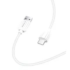 MASTER G - CABLE DATO CABLE USB DE CARGA USB-AUSB-C 21AMP1M USB20 BLANCO MASTER-G MGCATC