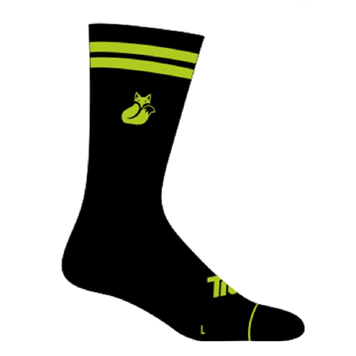 TILKI - Calcetin Tilki Comfort Line NegroAmarillo Fluor Pack X3 Tenis Padel