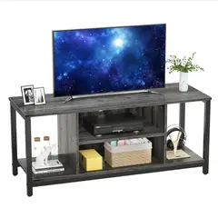 YOMYM - Soporte de TV de Tres Niveles, Adecuado Para Televisores de 50 Pulgadas o Menos 112×42×50cm
