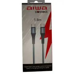 AIWA - CABLE USB-C A USB-C AW-CSCC6G