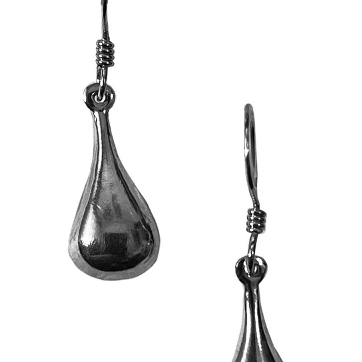 TAETHAI - Aros plata 925 sin piedra, colgantes, tipo gota