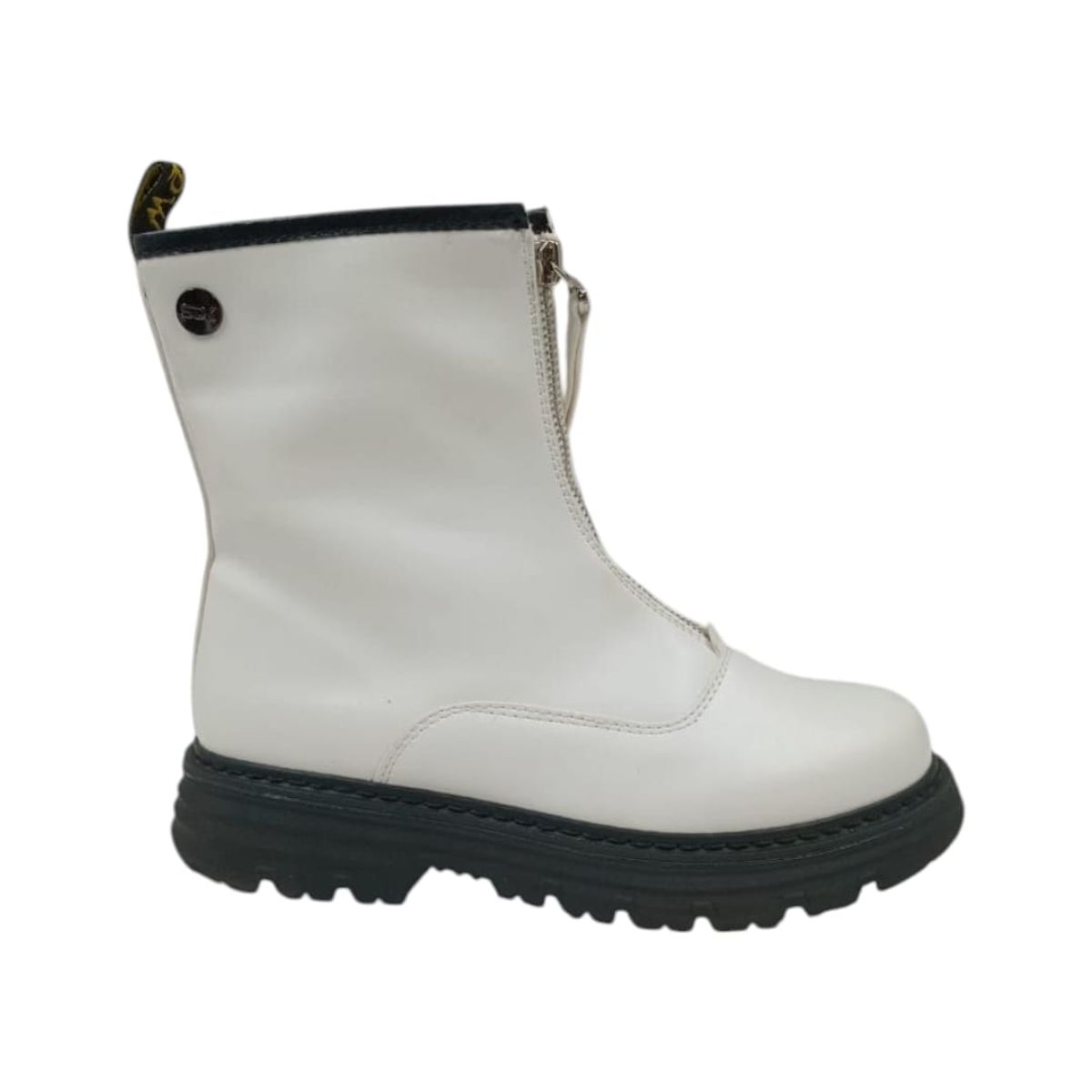 HERIEL - Botín Blanco Plataforma Mujer