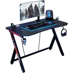 YOMYM - Escritorio de Trabajo Escritorio Gamer Dimensiones 120×60 cm