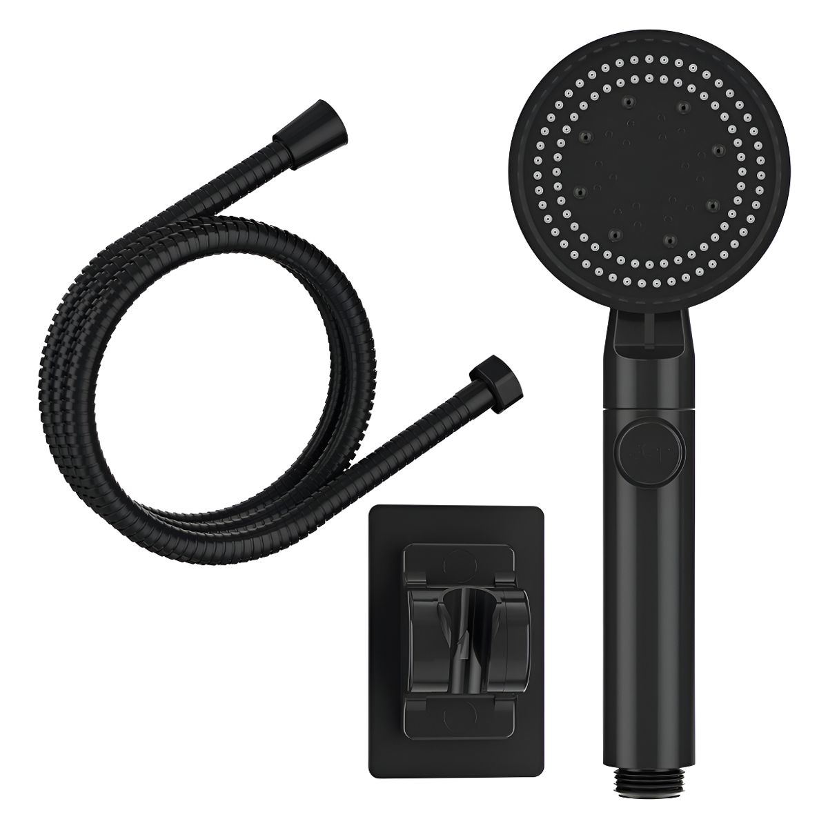 GENERICO - Kit De Manguera Ducha Teléfono Soporte Cromado Acero Inox1