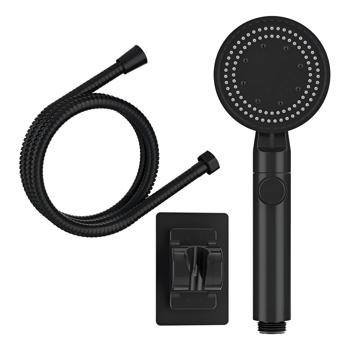 GENERICO - Kit De Manguera Ducha Teléfono Soporte Cromado Acero Inox1