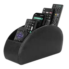 KINDA NICE - Organizador De Controles Remotos 5 Compartimentos Negro