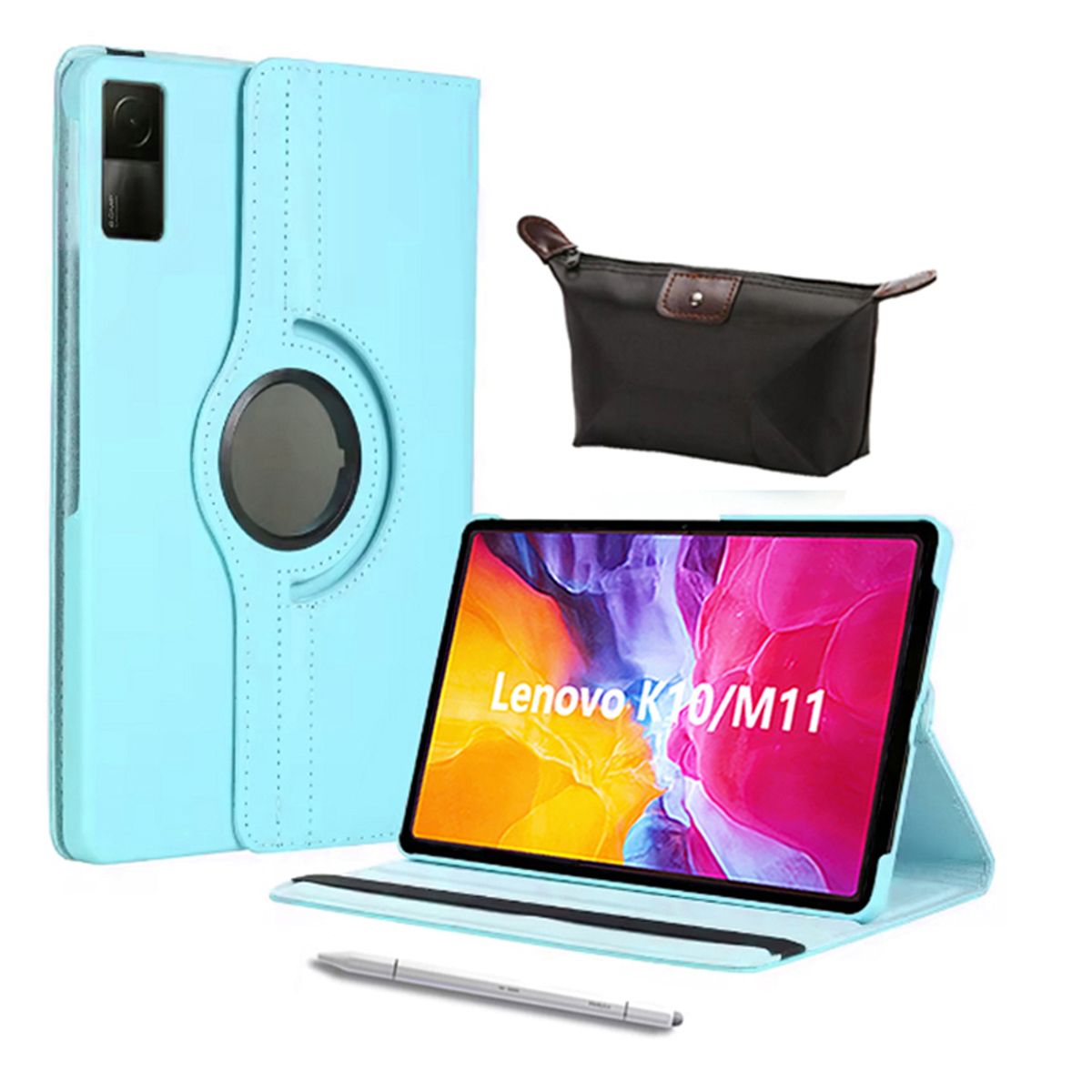 LENOVO - Tablet Lenovo M11 K10 8GB+128GB 11" Full HD IPS (Wi-Fi)  + Case Azul + Lápiz