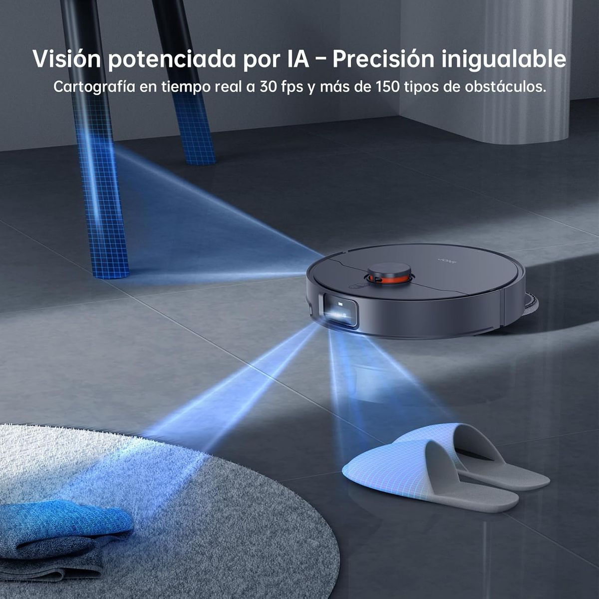 JONR - JONR X1 MAX 20000 Pa Ultra Succión Robot Aspirador y Fregasuelos