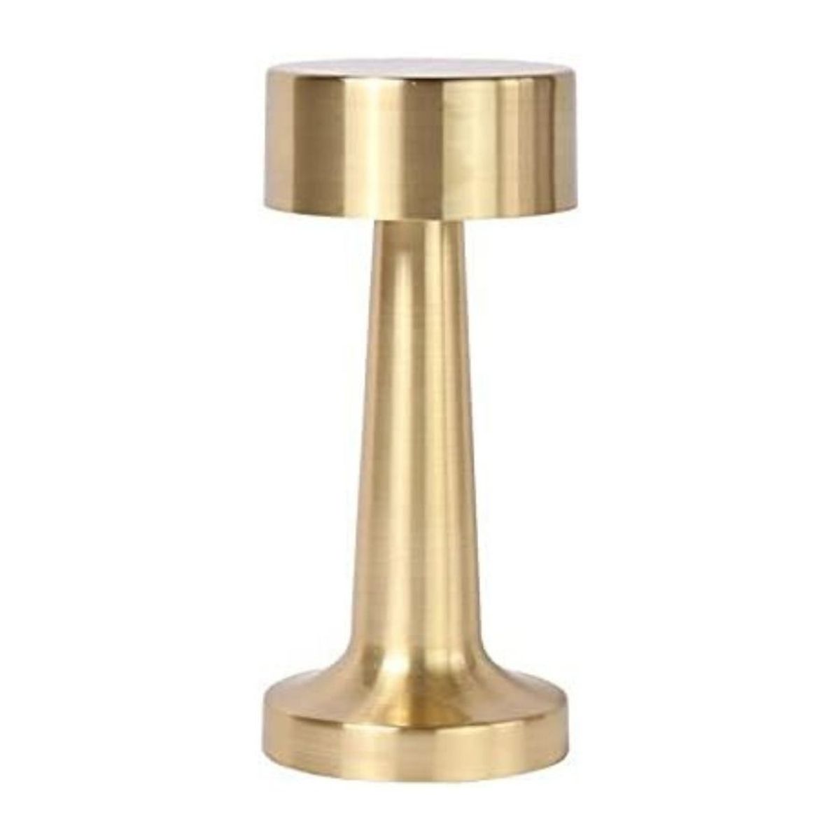 GENERICO - Lámpara De Mesa Recargable Inalámbrica Control Táctil Con Carga Usb