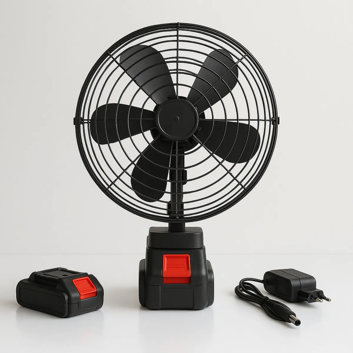 MOVI - Ventilador Portátil 5 Aspas – Frescura sin límites donde la necesites