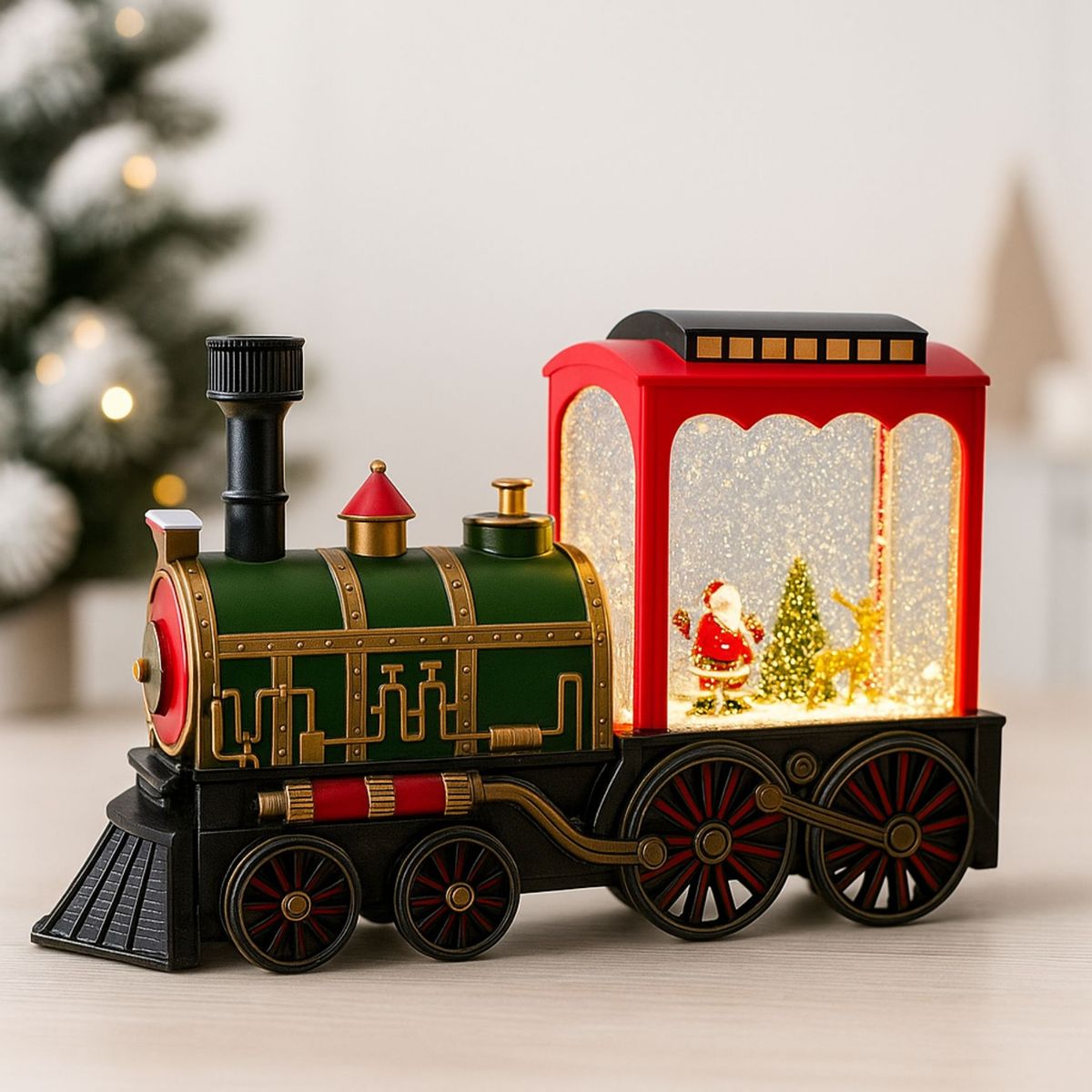 MOVI - Tren Navideño Musical Con Luz  Magia sonora y visual para tu hogar