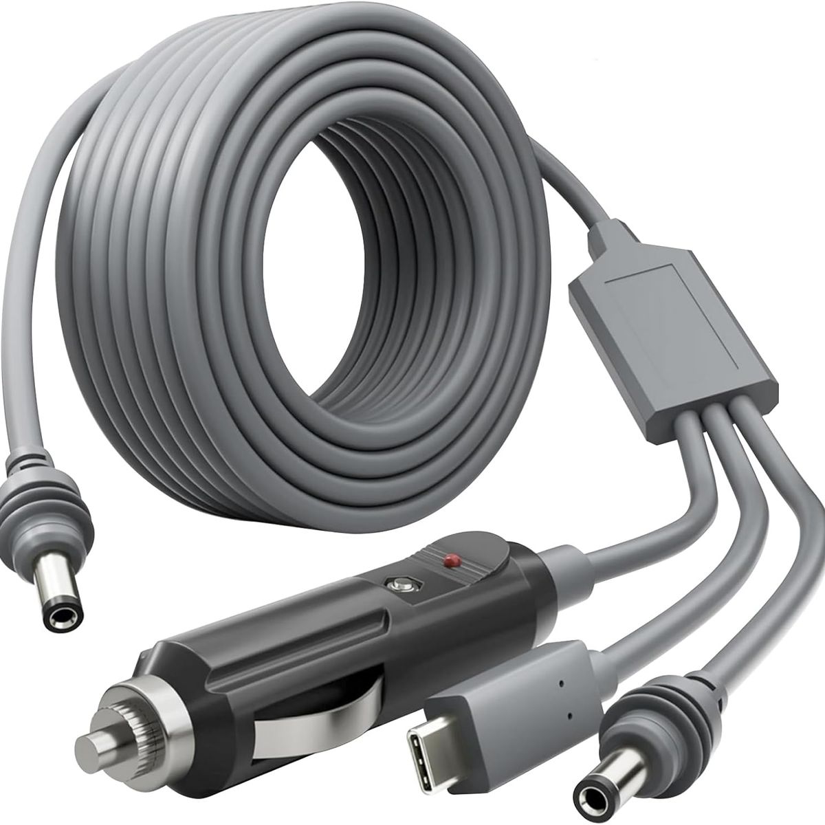 KUANGYE - Cable Cargador De Auto Genérico Para Starlink Mini 3 En 1