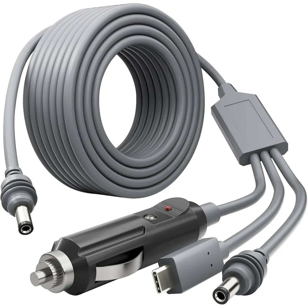 KUANGYE - Cable Cargador De Auto Genérico Para Starlink Mini 3 En 1