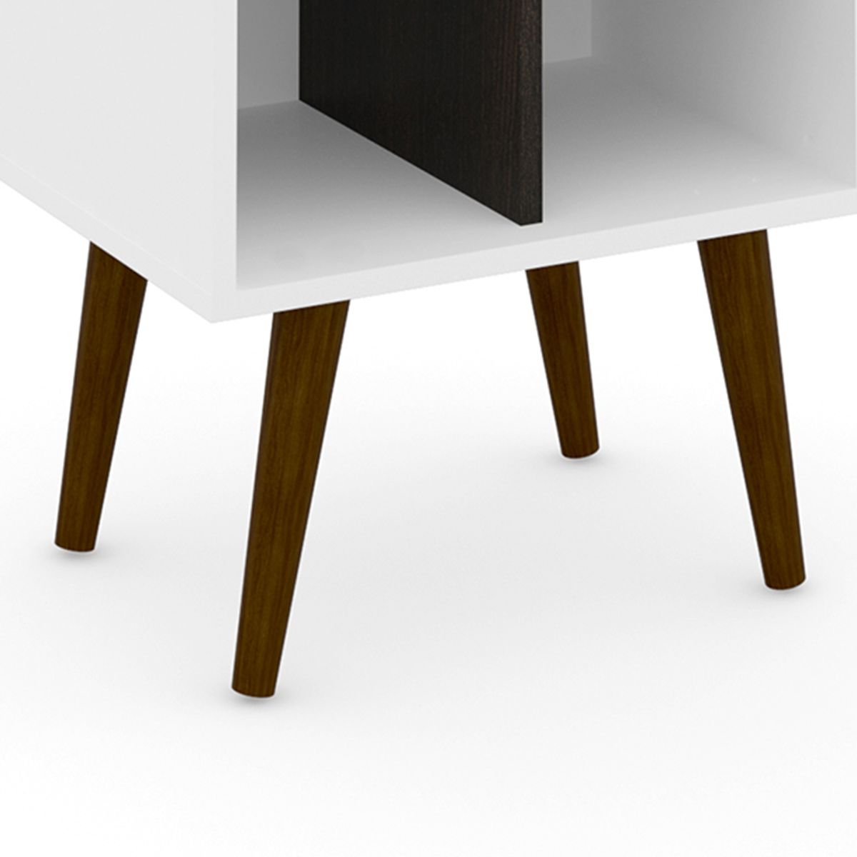 TECNOMOBILI - VELADOR 595X45X33 BLANCOTABACO E1720