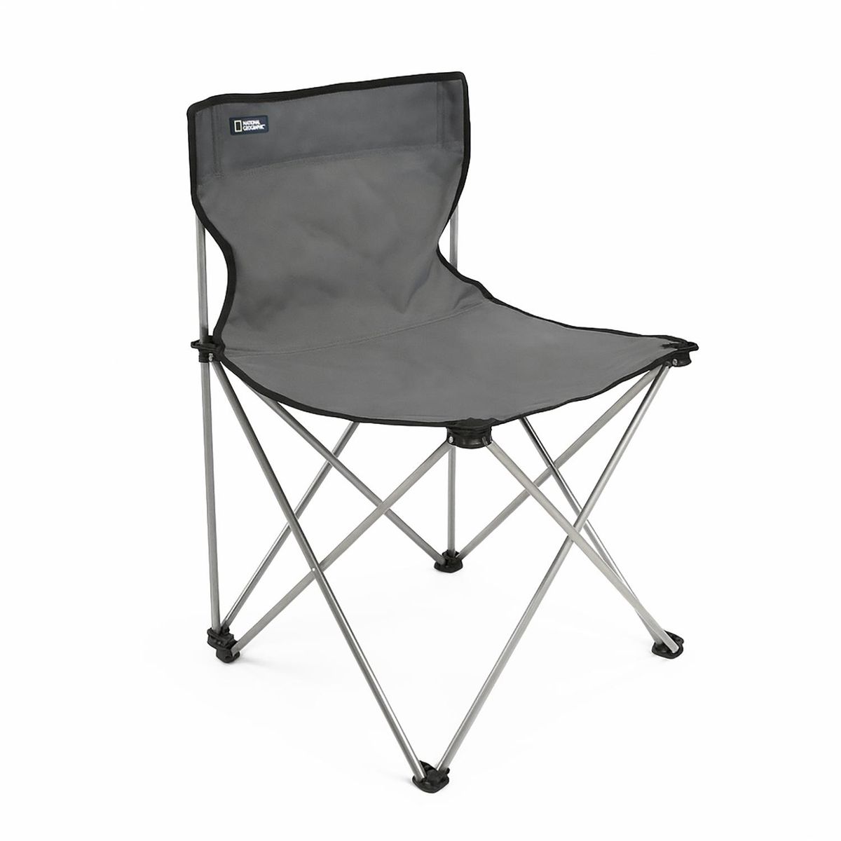 NATIONAL GEOGRAPHIC - Silla Plegable Camping Keywest Gris National Geographic