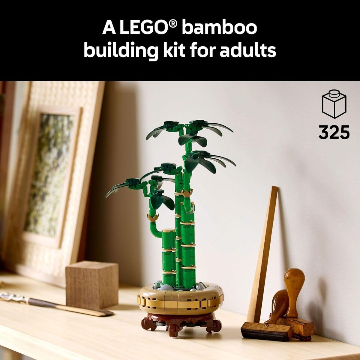 LEGO - LEGO - Botanicals Lucky Bamboo Building Set for Adults 10344