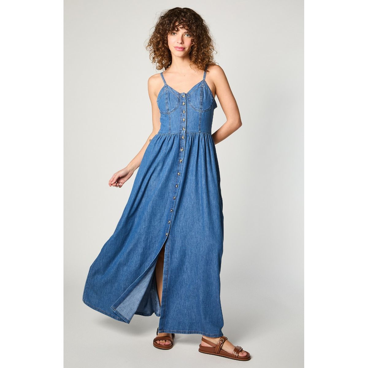 LEE - Vestido Mujer Denim Azul