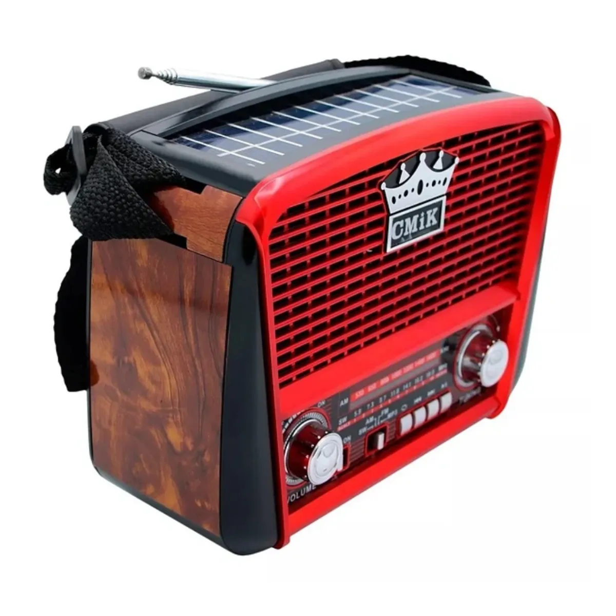 GENERICO - Radio Retro Portatil Cmik Mk-455 Recargable Usb