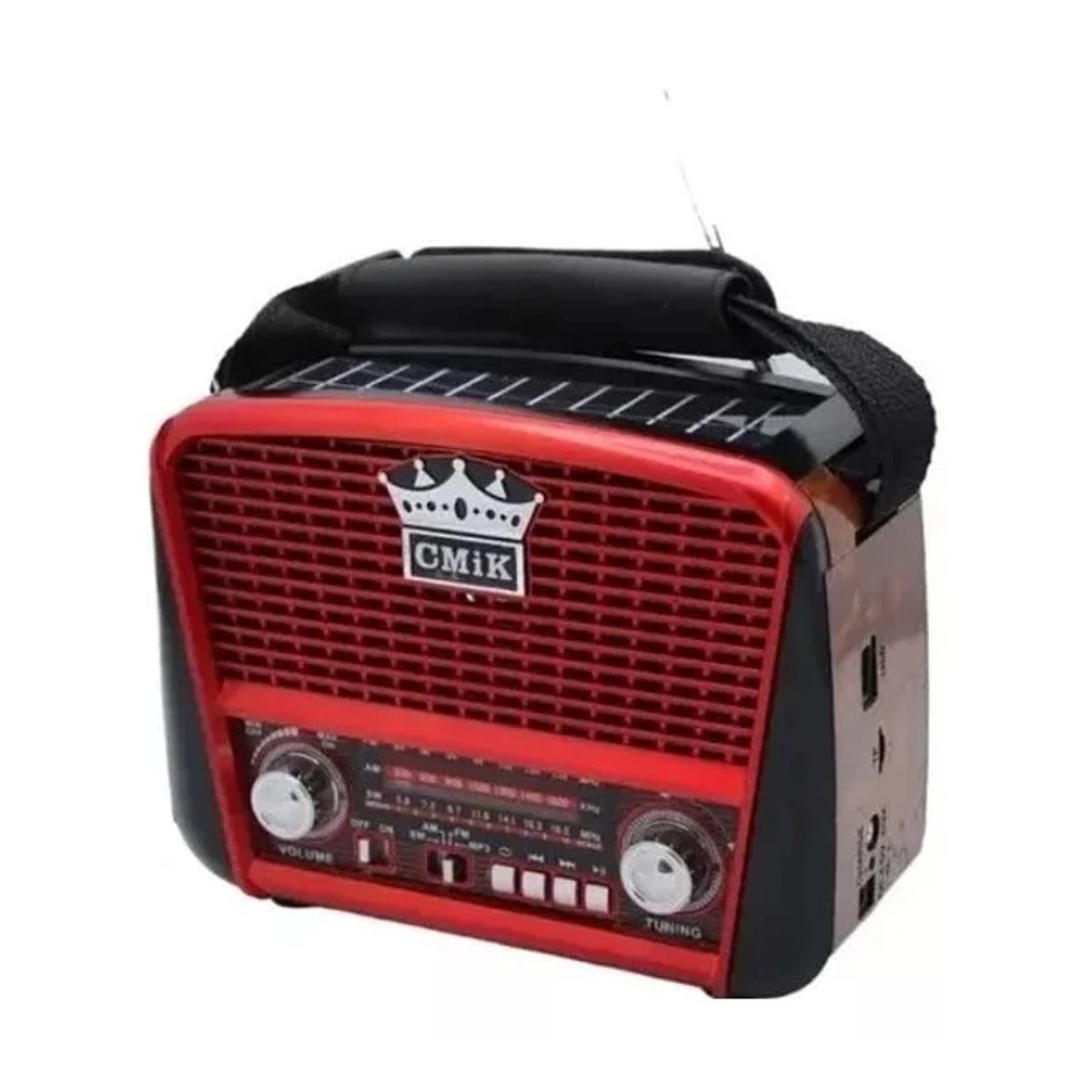 GENERICO - Radio Retro Portatil Cmik Mk-455 Recargable Usb