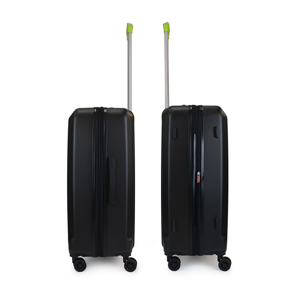 GENERICO - Maleta mediana Olympia 20kg negra-verde