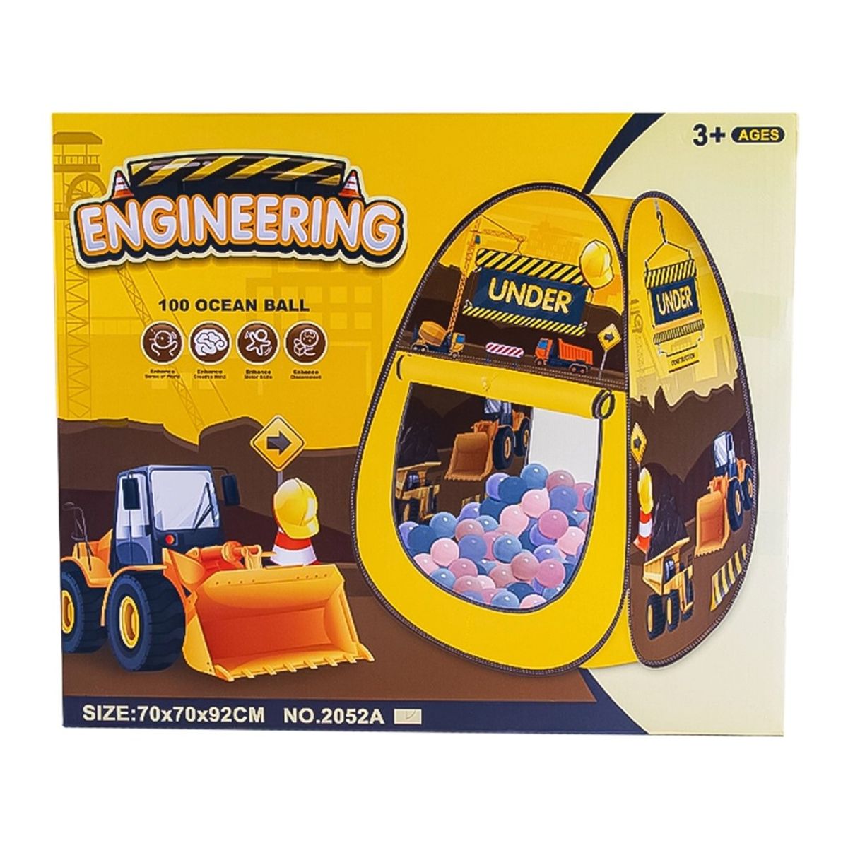 GENERICO - Carpa de Niño Infantil Mas 100 Pelotas Juguete