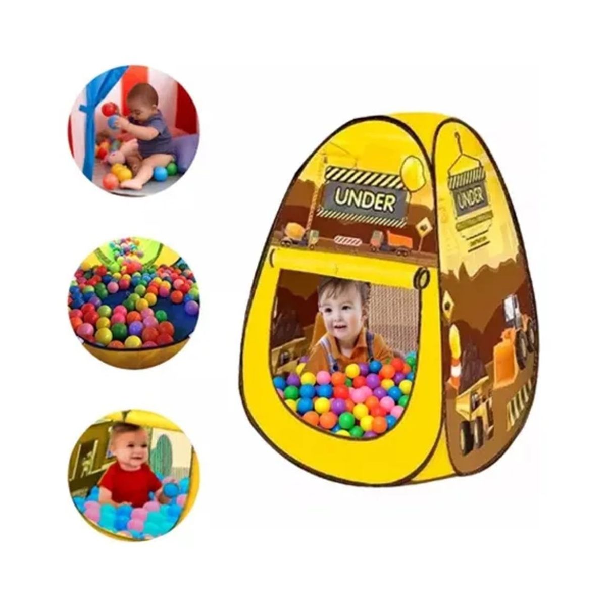 GENERICO - Carpa de Niño Infantil Mas 100 Pelotas Juguete